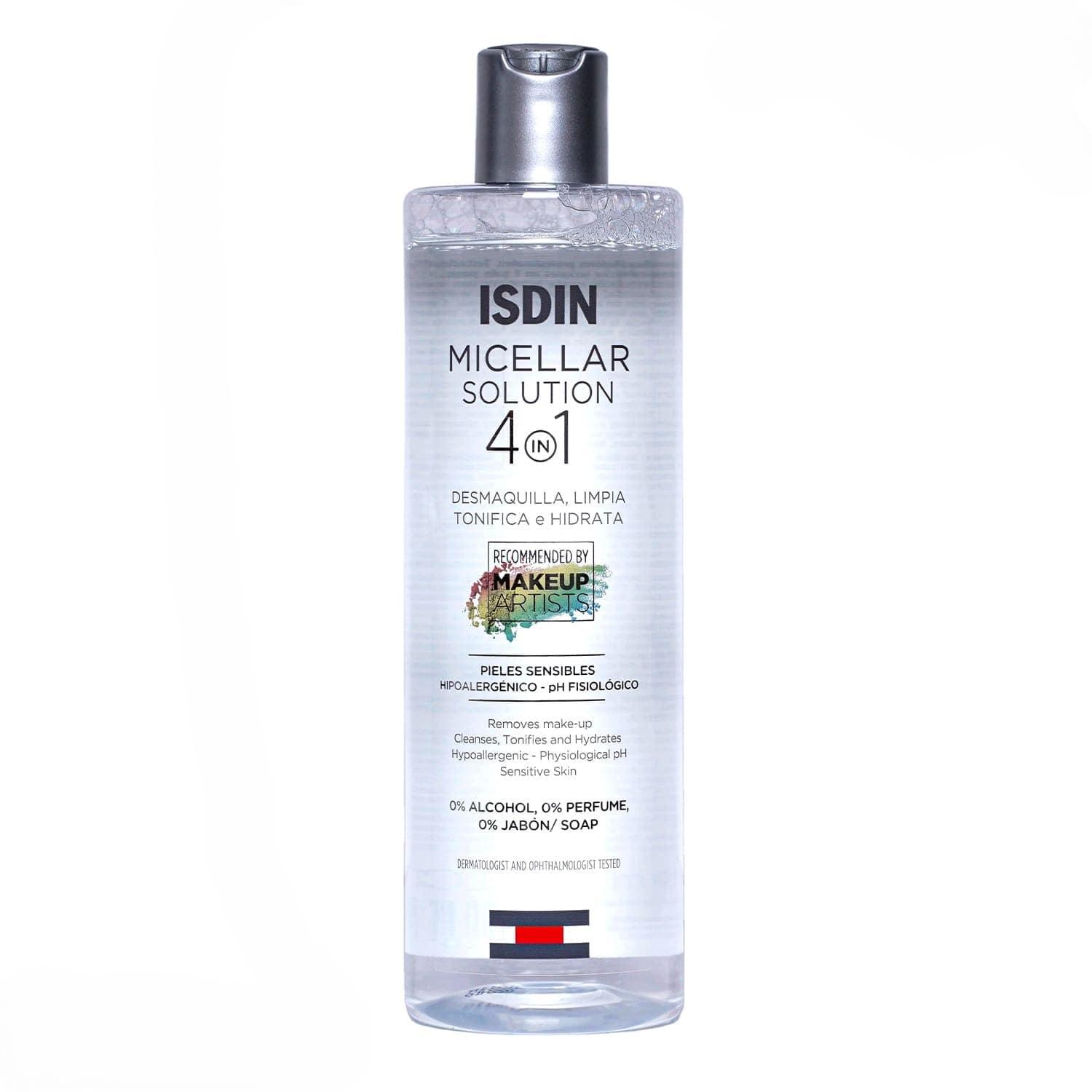 micellar-solution-4-in-1-isdin-min.jpg میسلار واتر ایزدین مناسب انواع پوست 400ml - Image 1