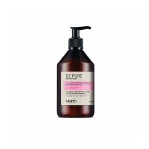 شامپو ضد ریزش بدون سولفات مخصوص موهای ضعیف بی پیور (BePure)مدلScalp Defence حجم 500 میلی لیتر