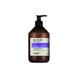 ماسک محافظت کننده موهای رنگ شده و دکلره شده بی پیور (BePure) بدون سولفات حجم500 میلی لیتر