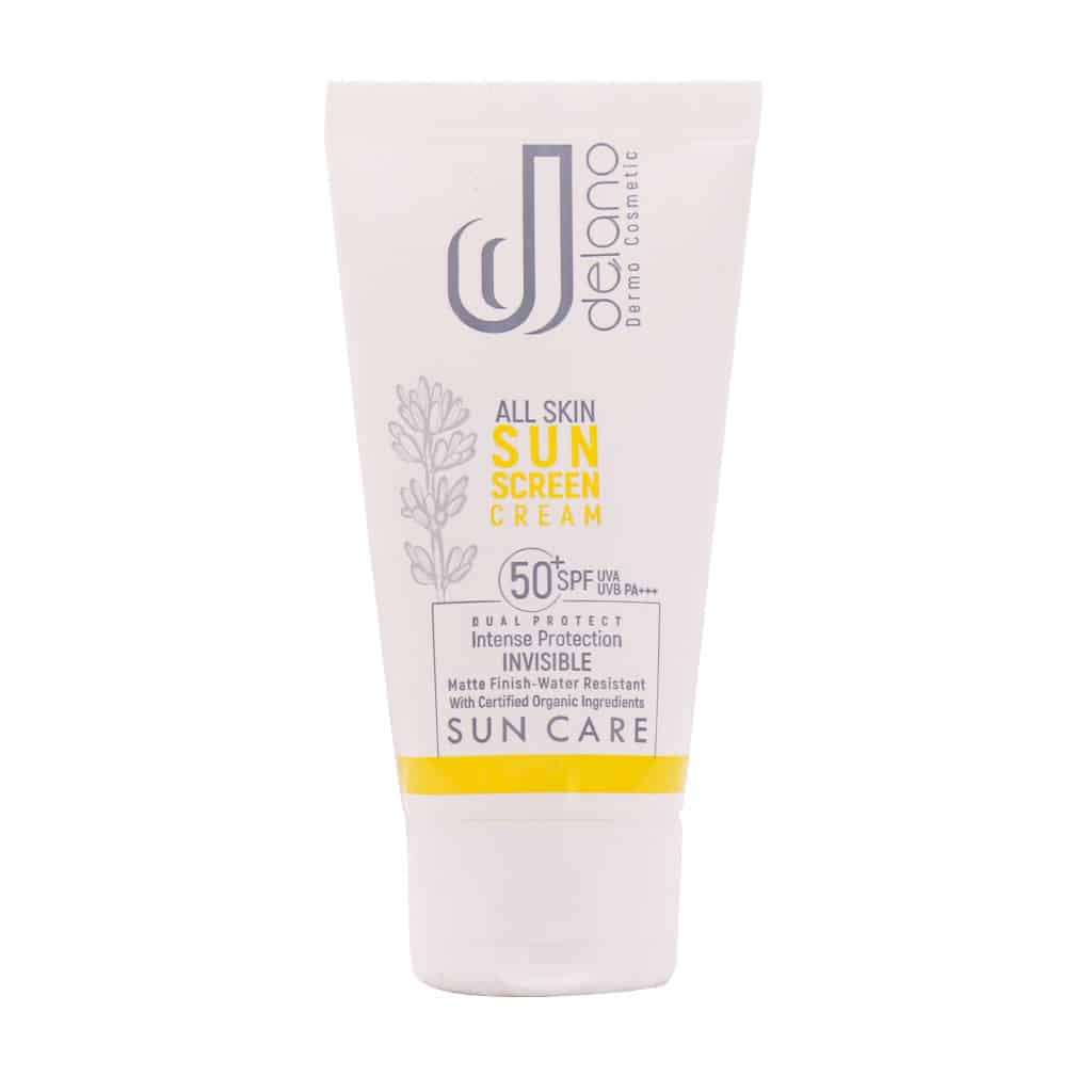کرم ضد آفتاب SPF50 دلانو مناسب انواع پ کرم ضد آفتاب SPF50 دلانو مناسب انواع پوست 50 میلی لیتر - Image 1
