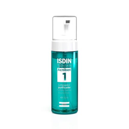 Isdin-Acniben-1-Teen-Skin-Purifying-Cleanser-Foam-150ml-430x430 فوم شستشو ایزدین پوست چرب و مختلط - Image 1
