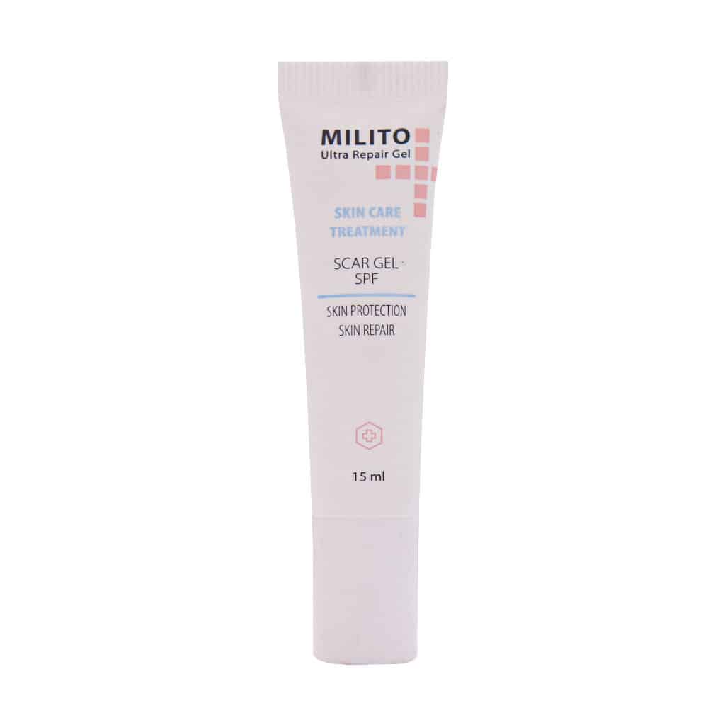 Milito-Skin-Care-Treatment-Gel-15-Ml ژل ترمیم کننده حاوی SPF میلیتو 15ml - Image 1