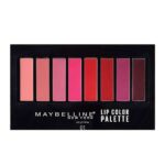 پالت رژلب 8 رنگ میبلین کدMaybelline 01